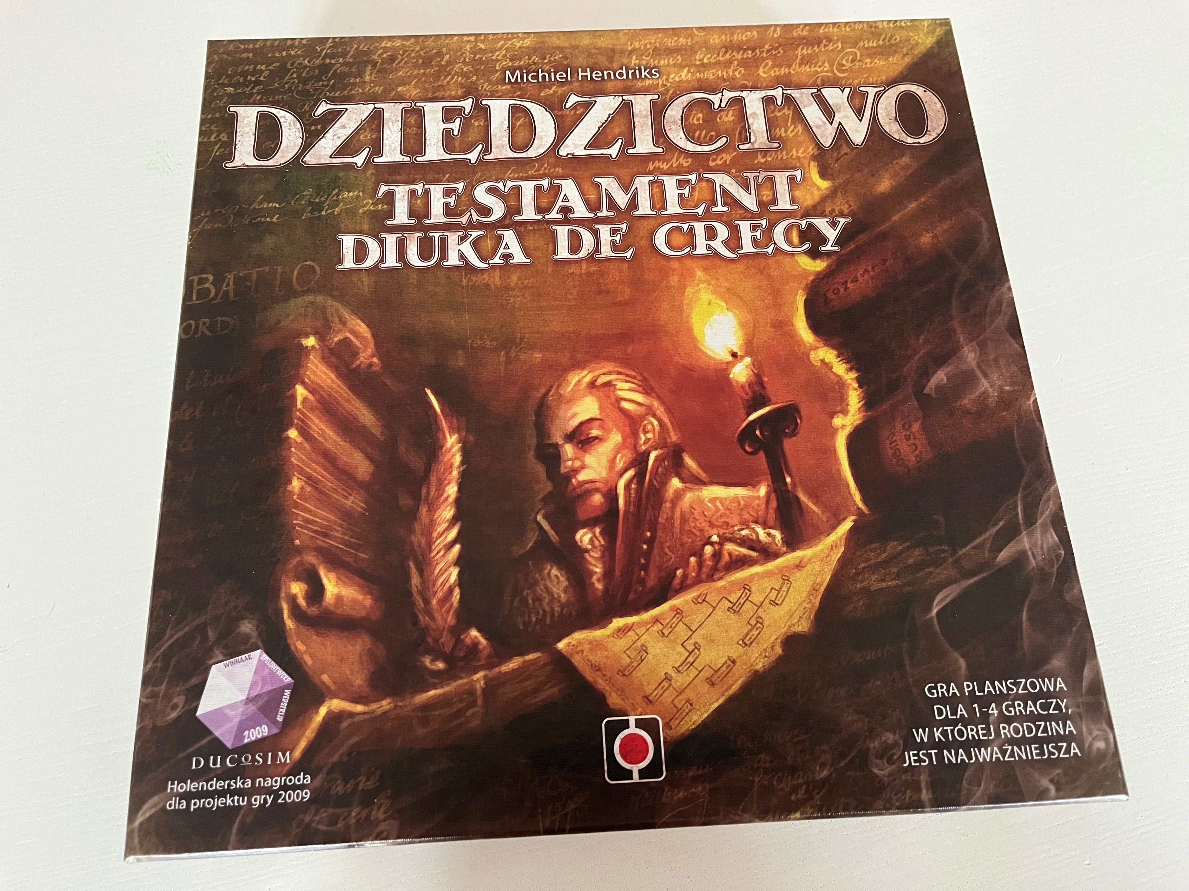 Dziedzictwo Testament Diuka De Cercy + dodatek 5 rodzin