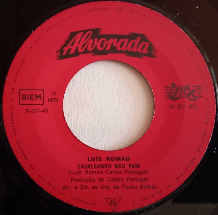 Luís Romão	- - - - -	Cavalgando Meu País	- - - - -	Single