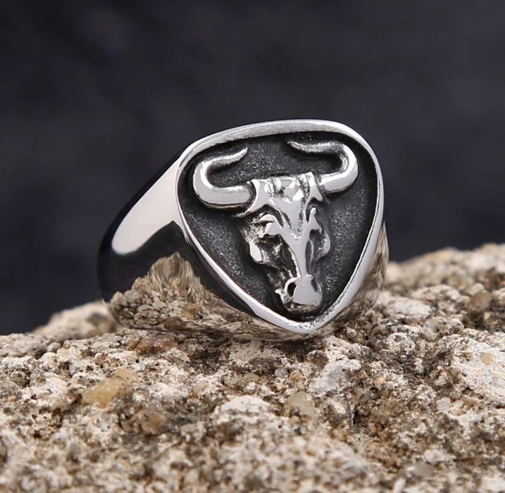 Кольцо из нержавеющей стали, размер 18 (57 мм)