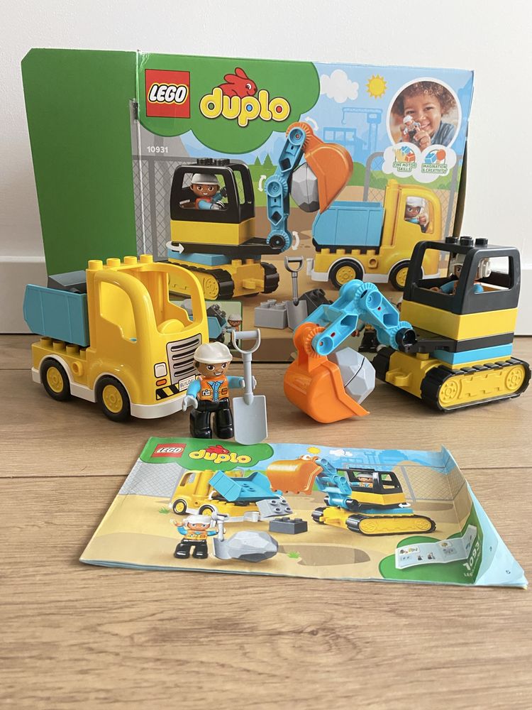 Lego Duplo 10931 Koparka i Wywrotka