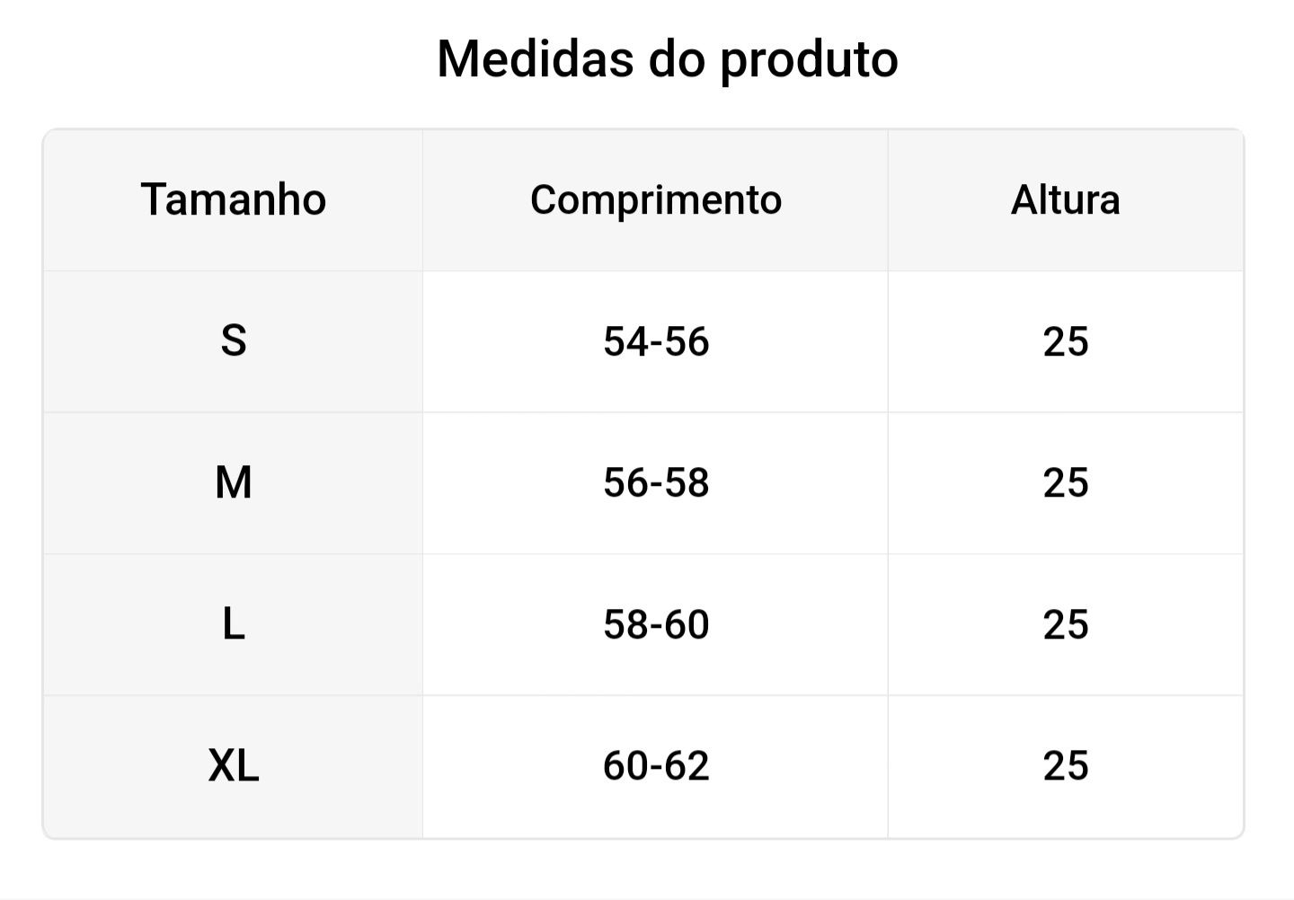 Cinta modeladora S, M, L últimas unidades