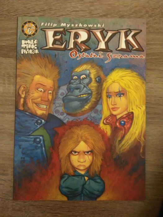 Filip Myszkowski ERYK OSTATNI SZRAMA polski komiks stan jak nowy