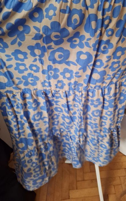 Długa bawełniana sukienka