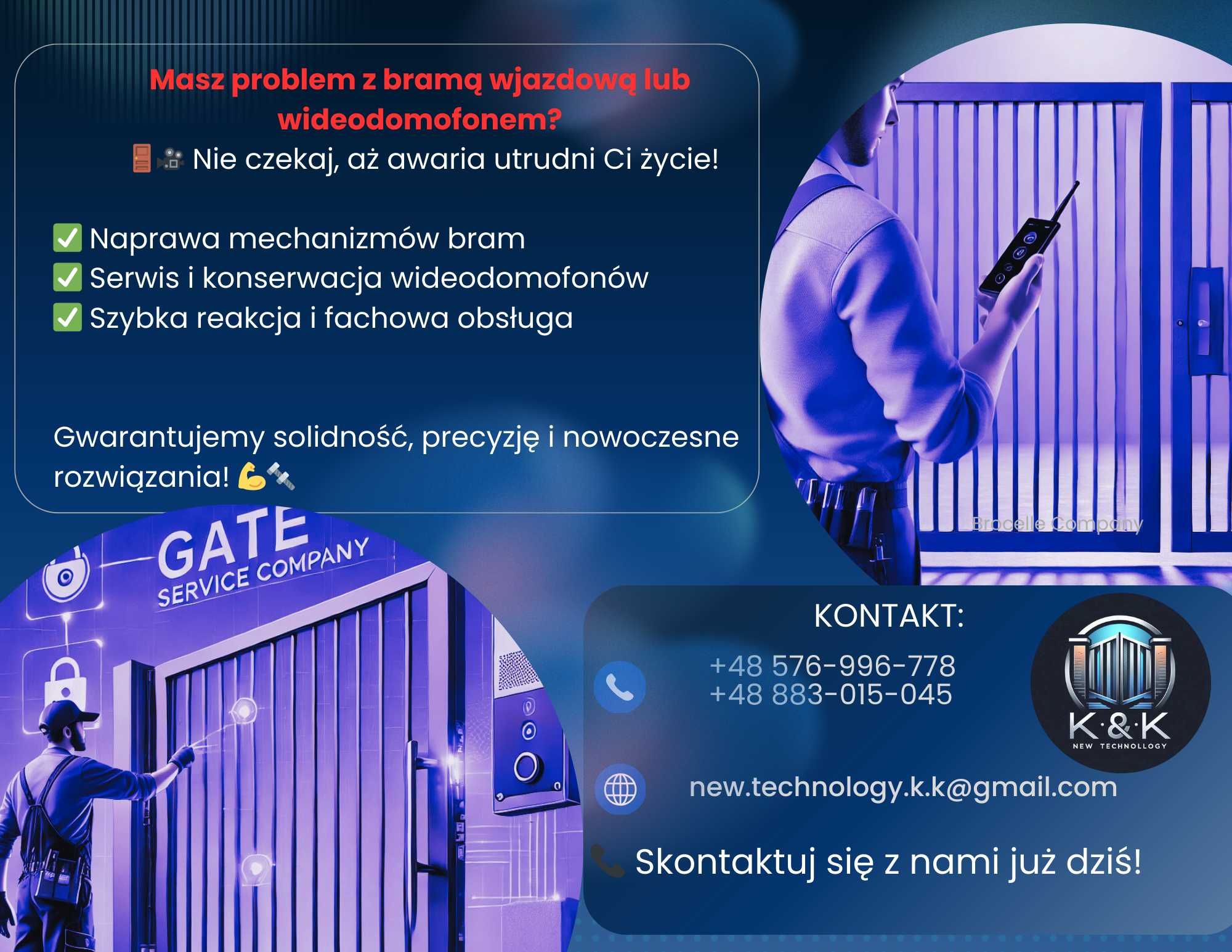 serwis bram wjazdowych i mechanizmów