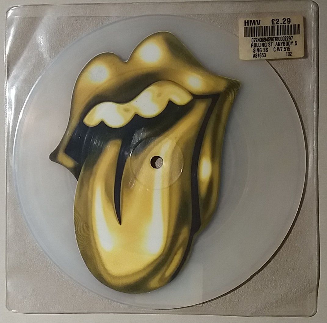 Rolling Stones Picture Disc -Anybody Seen my baby (7"Ltd, Num 6770)