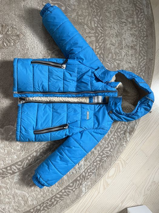 Lenne зимова куртка для хлопчика 104 розмір з утепленням тедді