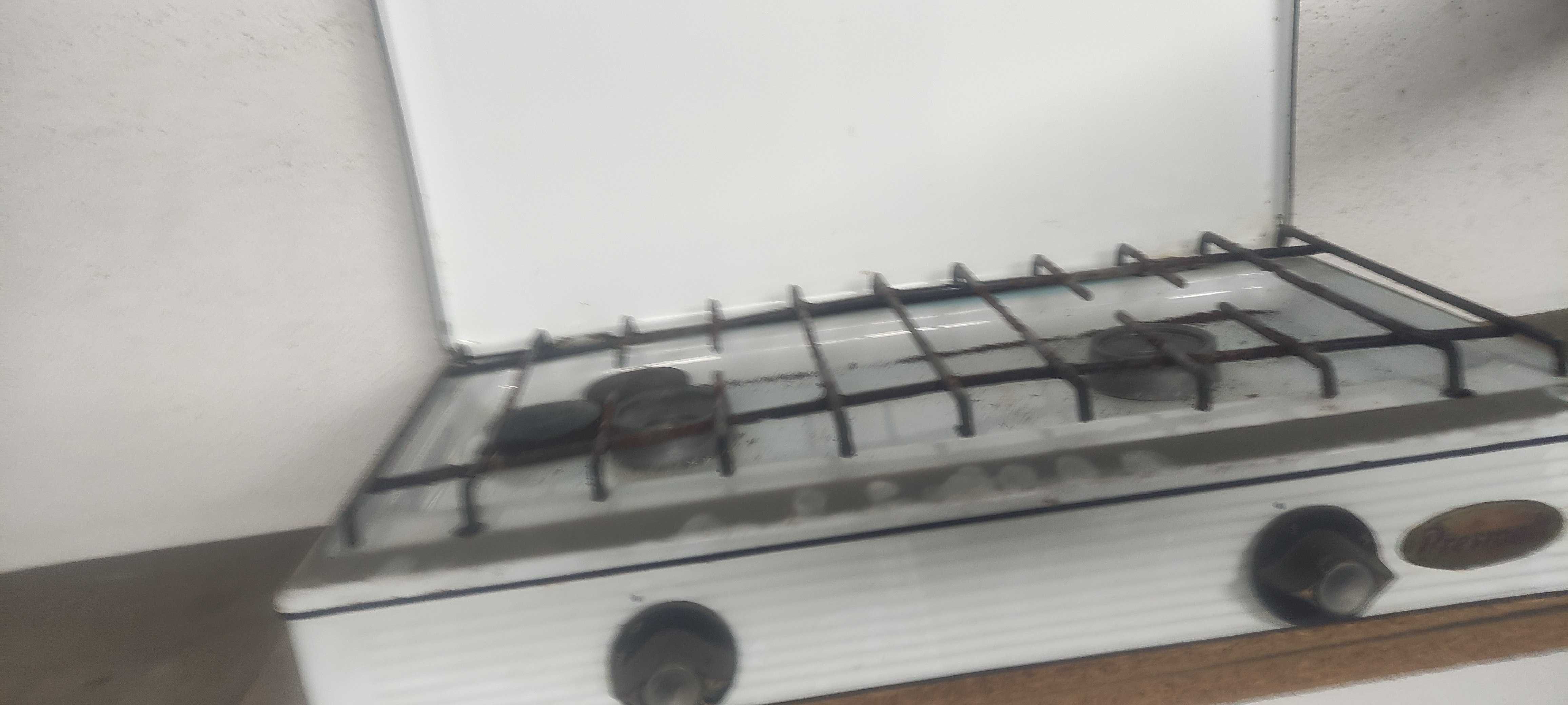 Fogão a gás portatil com 2 bicos