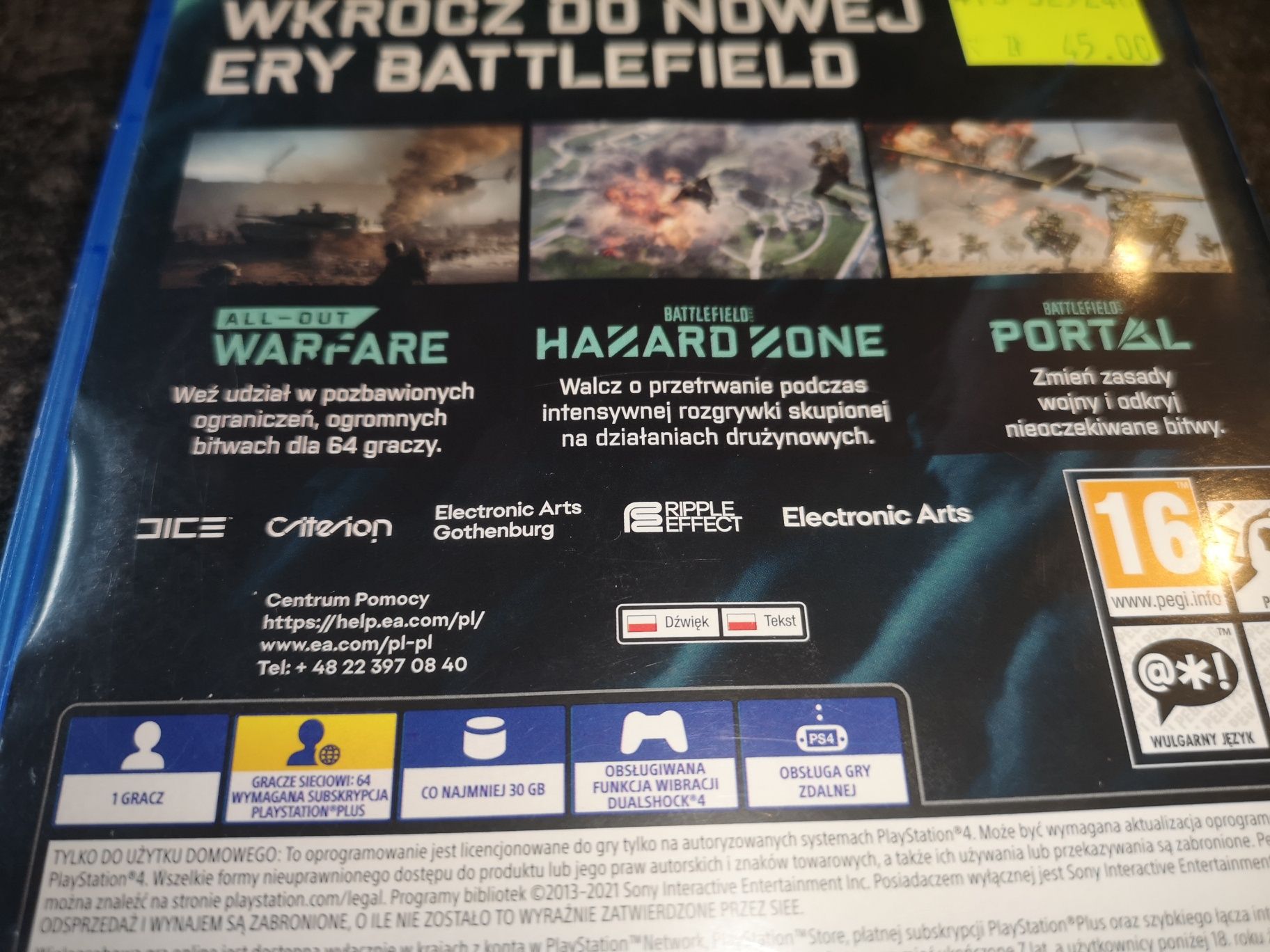 Battlefield 2042 PS4 gra PL (możliwość wymiany) sklep Ursus