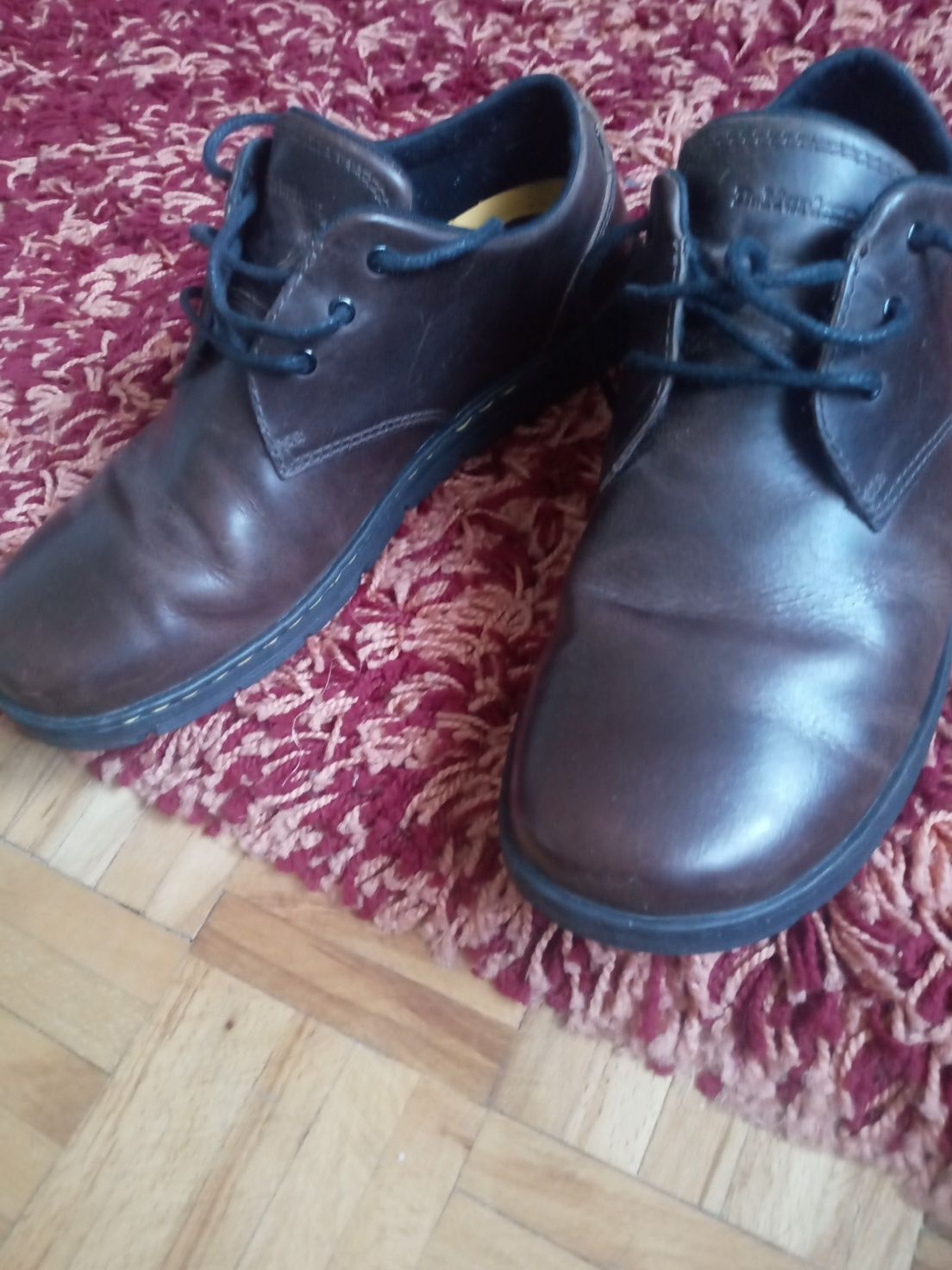 Męskie skórzane buty Dr. Martens Rhodes Brązowe