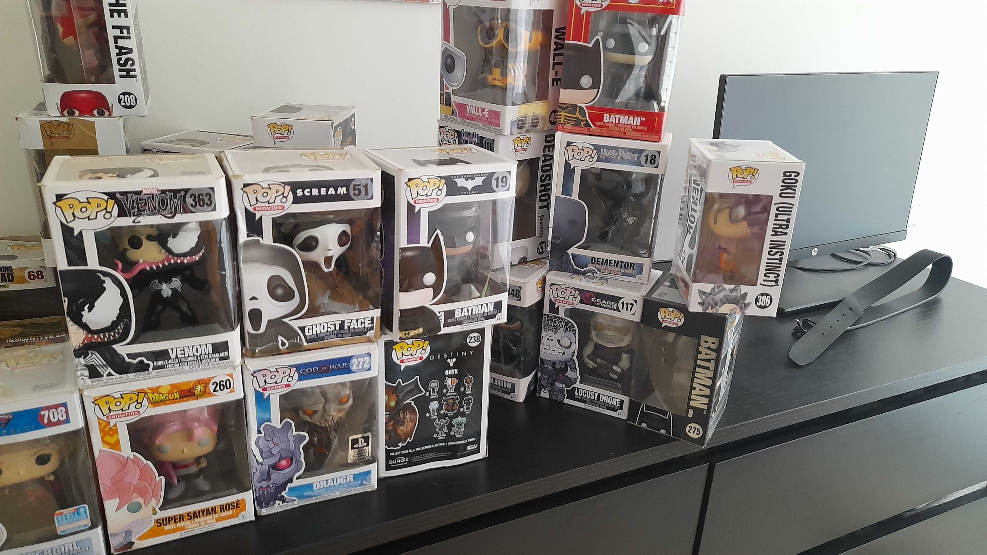 27 Funko PoP (Comics,Jogo,Manga, film)