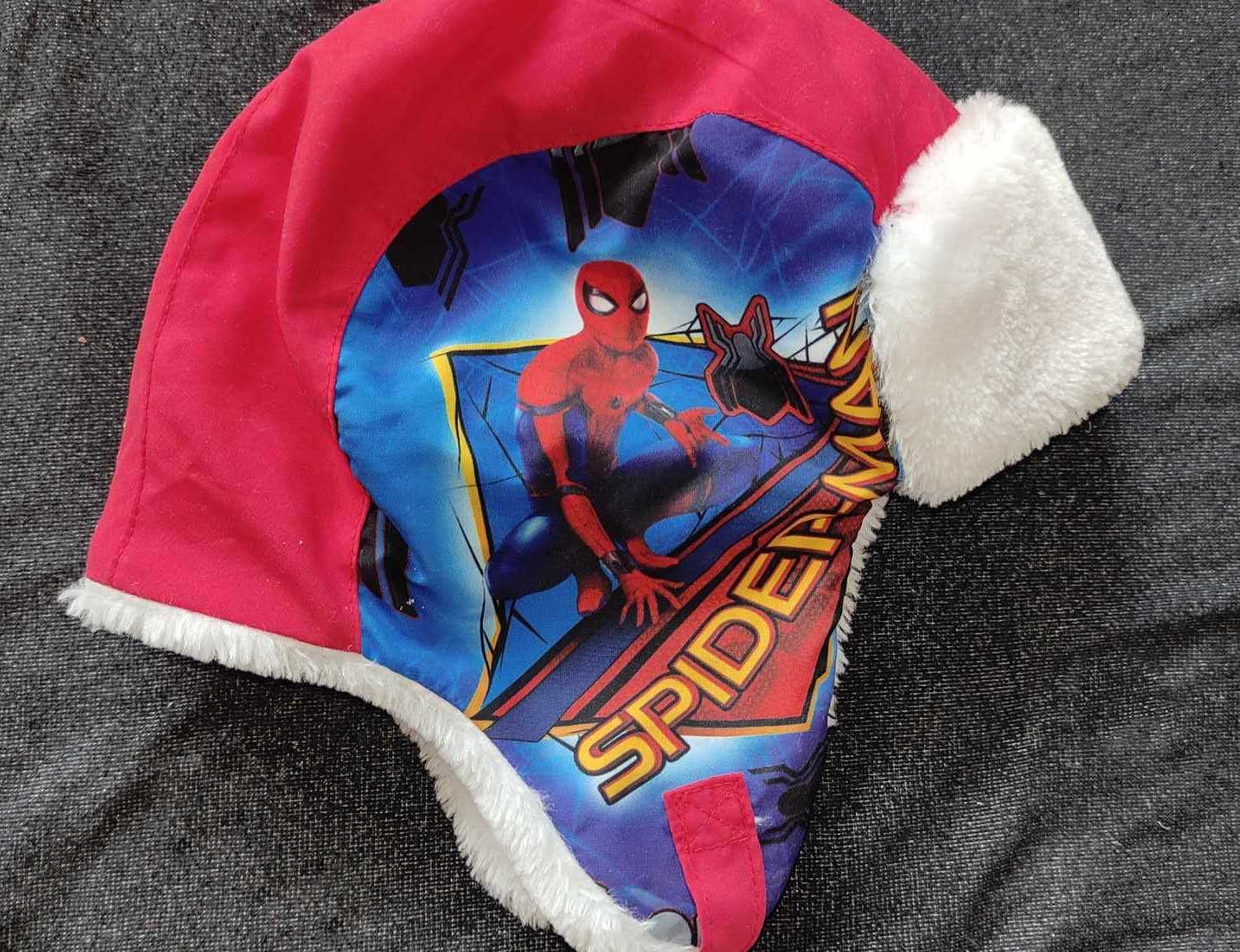 Czapka zimowa Marvel Spiderman uszatka