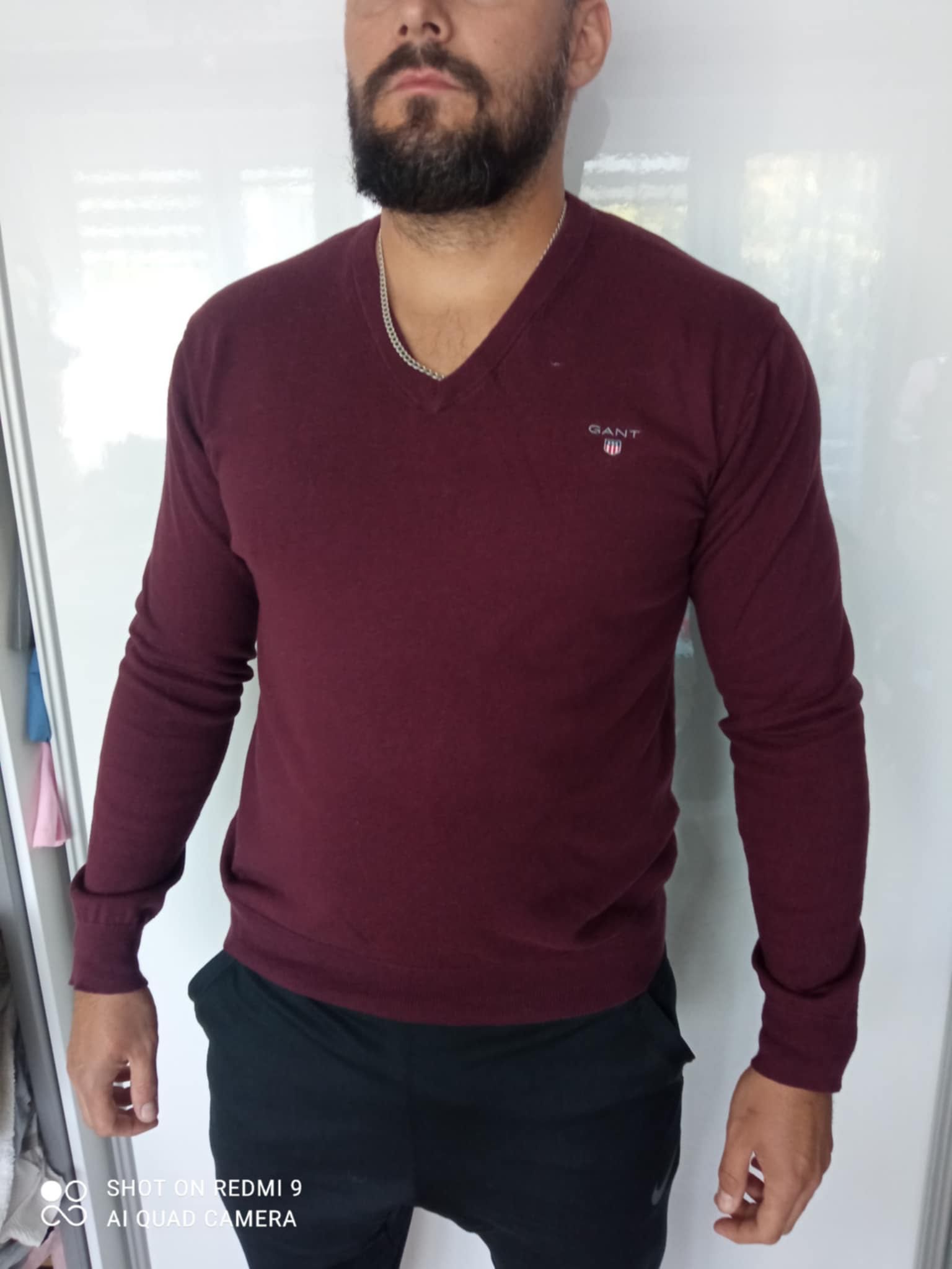 Sweter męski L Gant oryginalny stan super