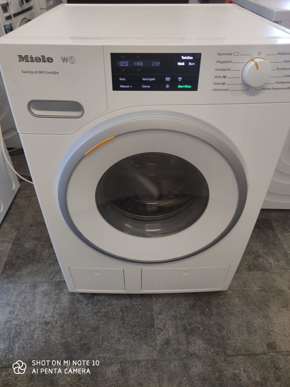 Pralka miele w1 twin dos