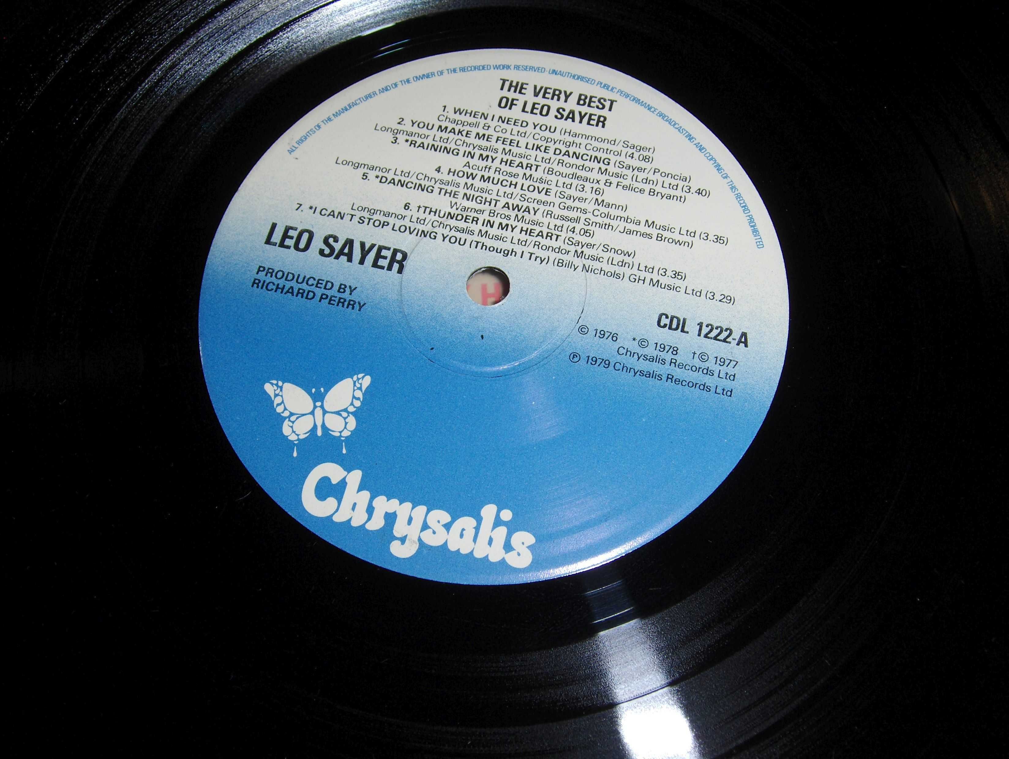 Leo Sayer - The Very Best Of 1978 VG + wyd.UK