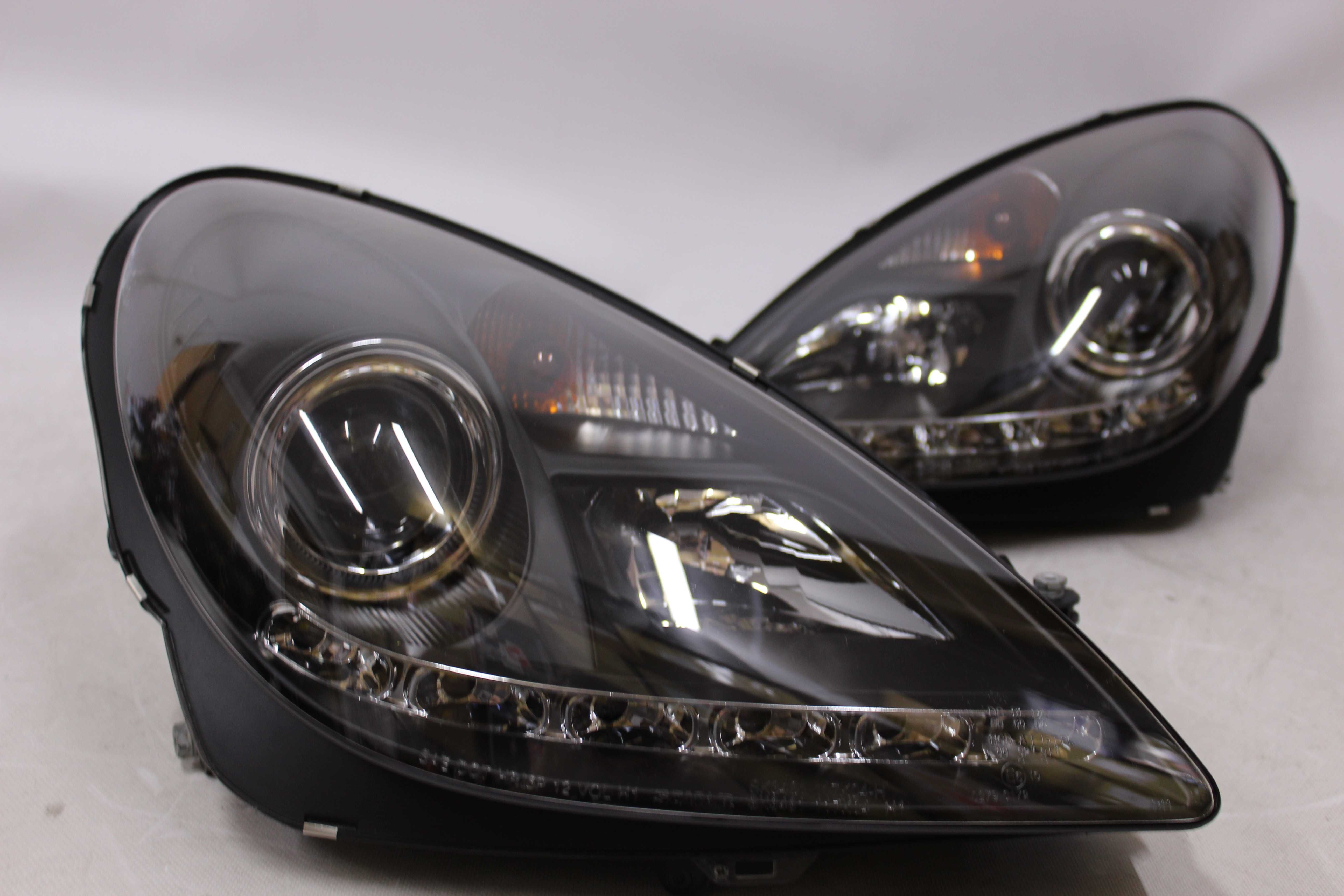 Lampy reflektory przednie przód Mercedes SLK 04-11 R171 H7 LED TUNING