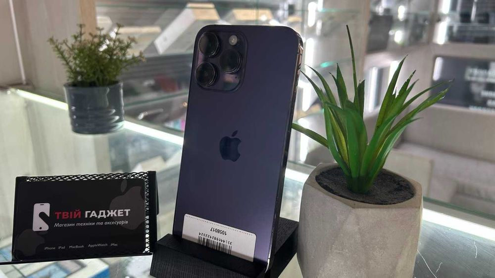 Apple iPhone 14 Pro Max Neverlock 128GB Purple eSIM Магазин | Гарантія