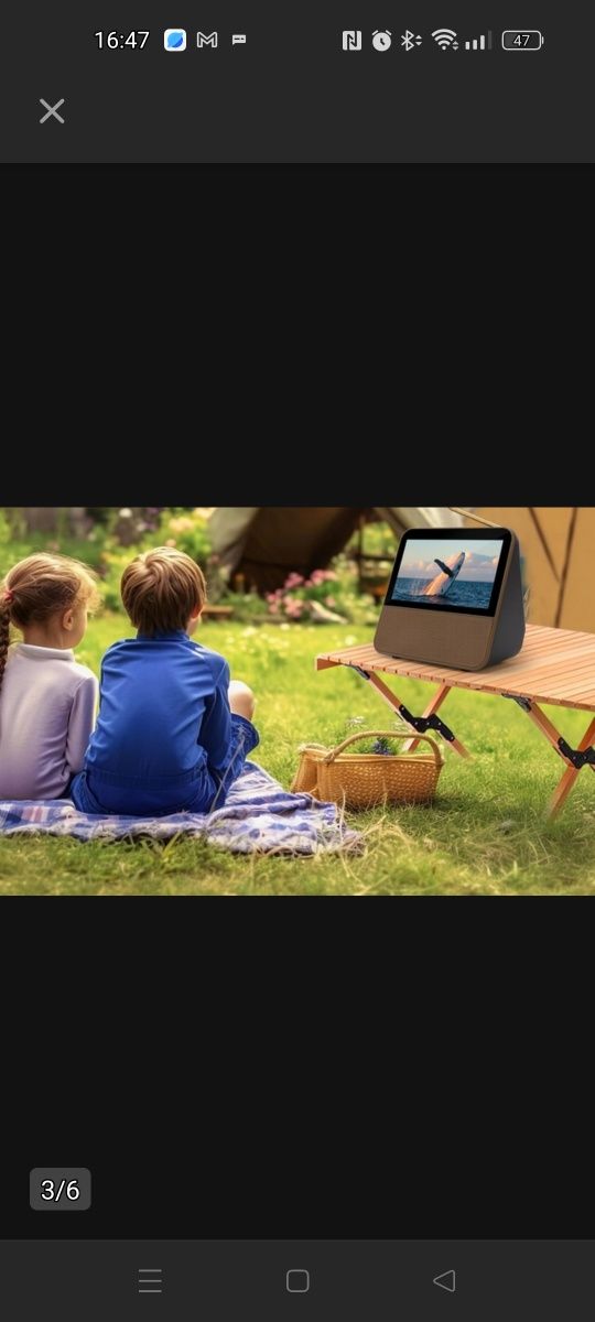 Przenośny telewizor DVB-T2, 1080p HD, mini Dotykowy telewizor do auta
