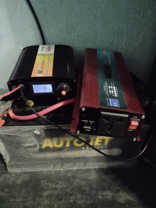 Продам комплект бесперебойного питания преобразователь