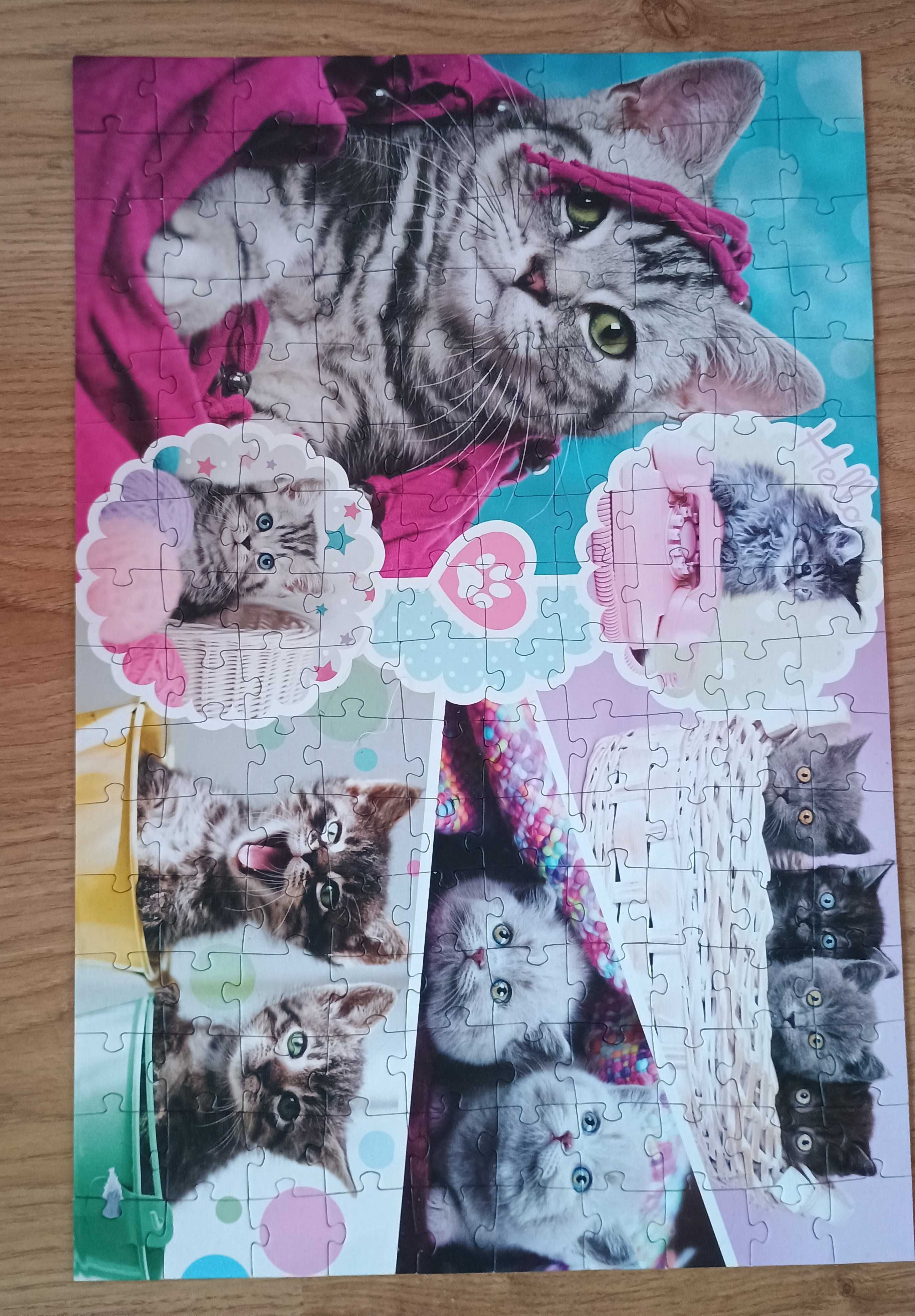 Puzzle kotki 160 elementów