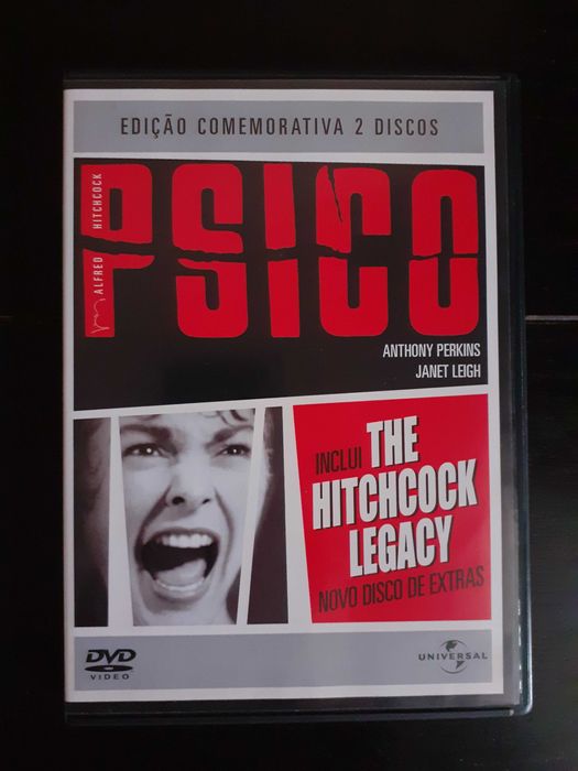 Psycho (1960 filme Hitchcock) DVD edição comemorativa 2 dvds