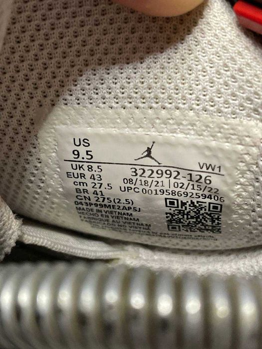 Кроссовки Air Jordan 6 Rings Cherry