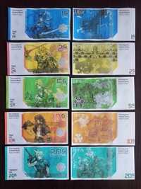 Final Fantasy banknoty fantazyjne.