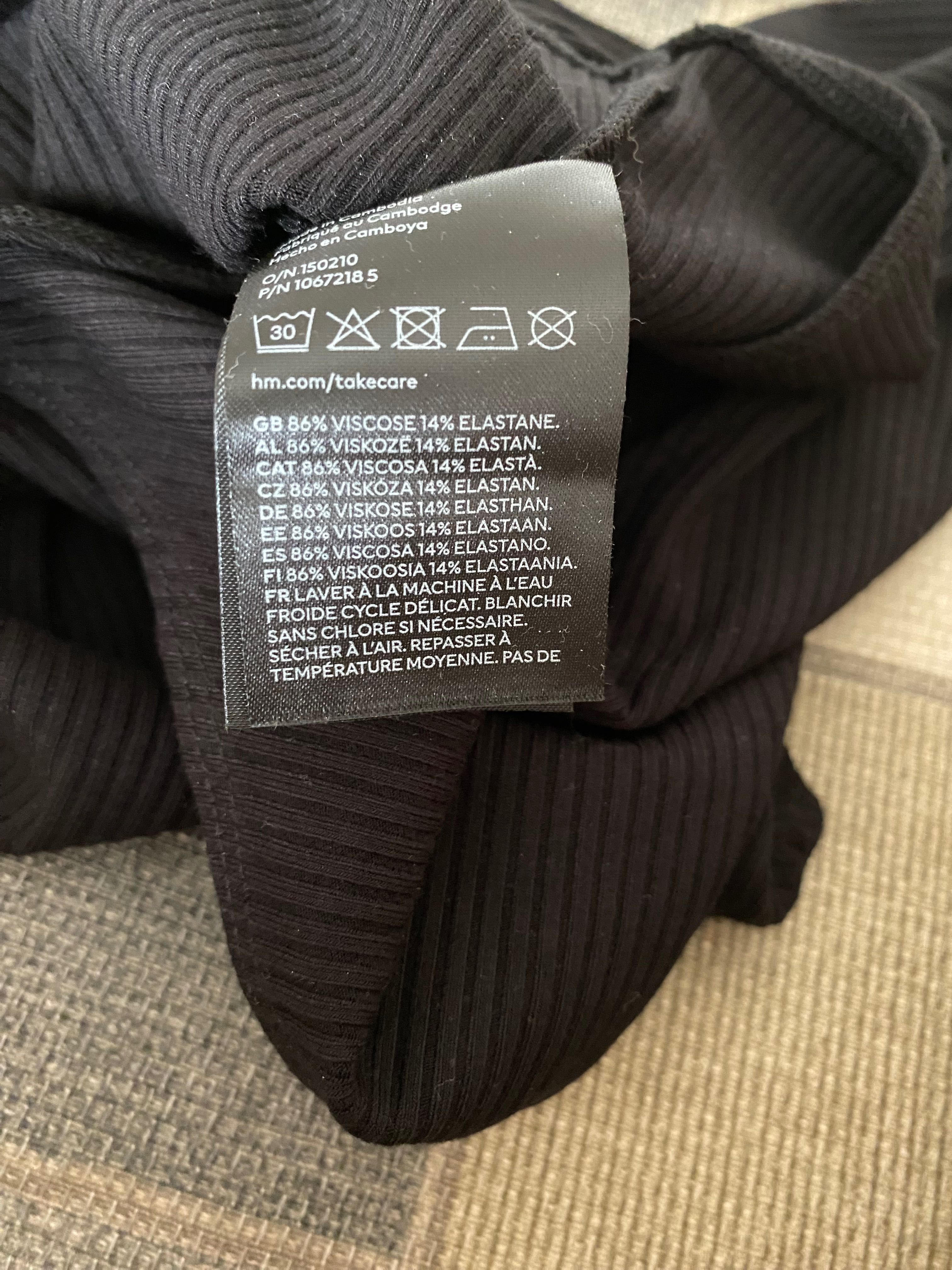 Body H&M odkryte plecy