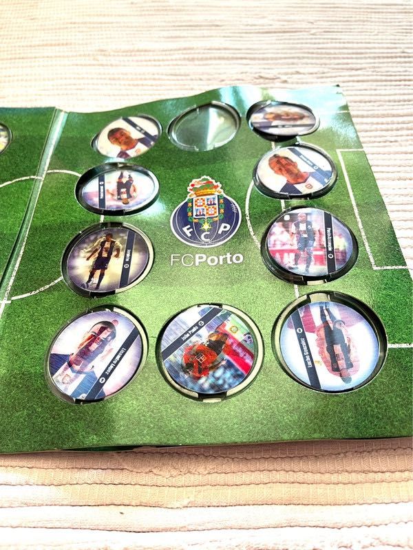 Tazos + Caderneta Futebol Clube do Porto (FCP)