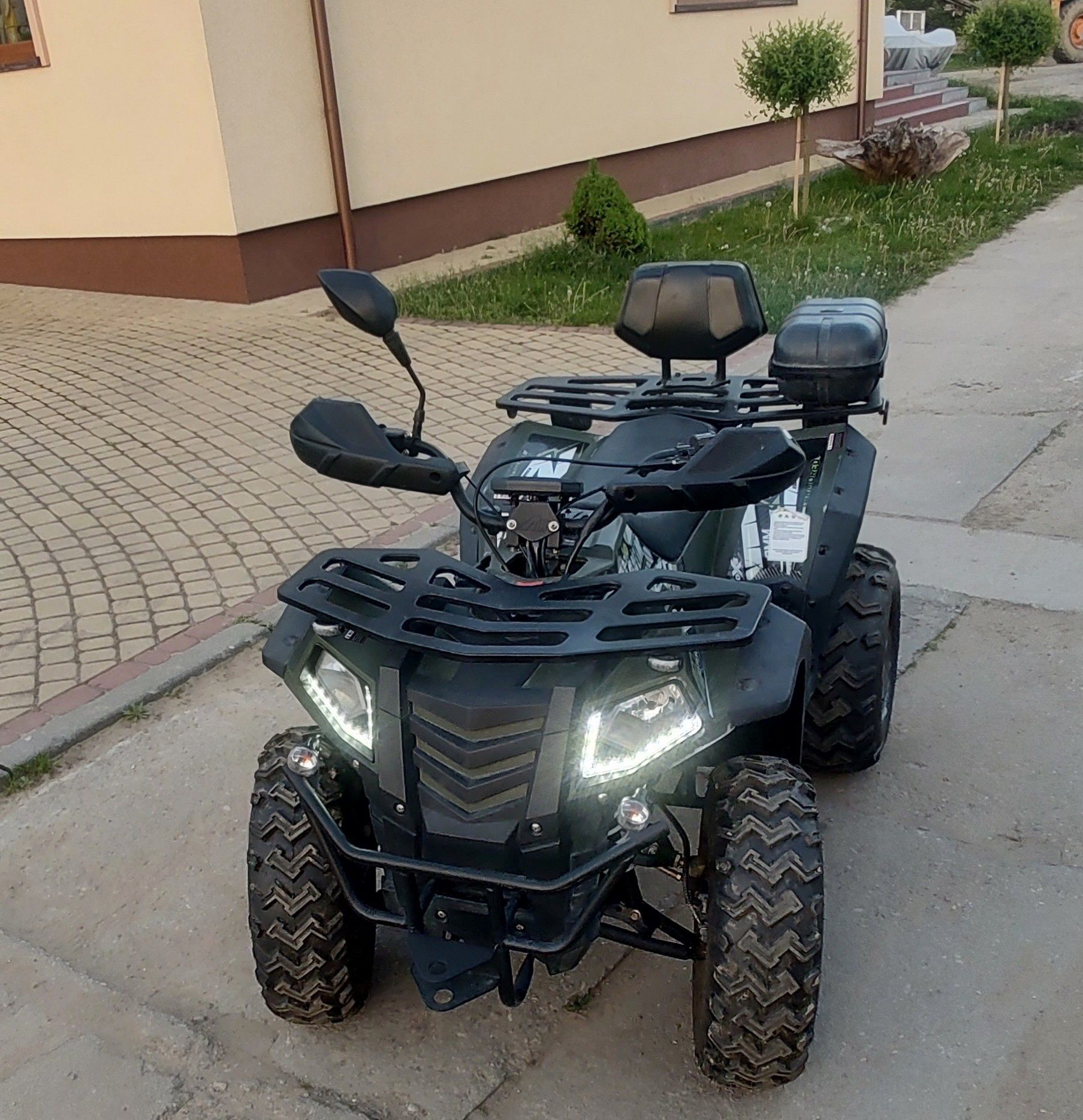 Quad 250 APOLLO MAGNUM homologacja dokumenty rejestracja