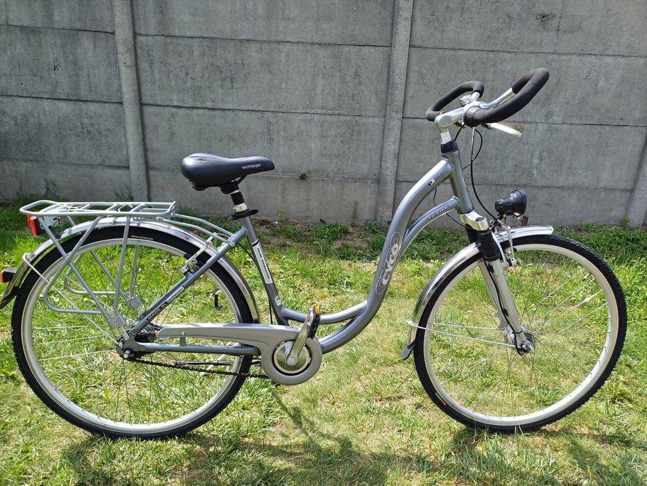 Rower Miejski Damski CYCO TK LIFE Koła 28 Cali Rama Alu 46 cm 18 cali