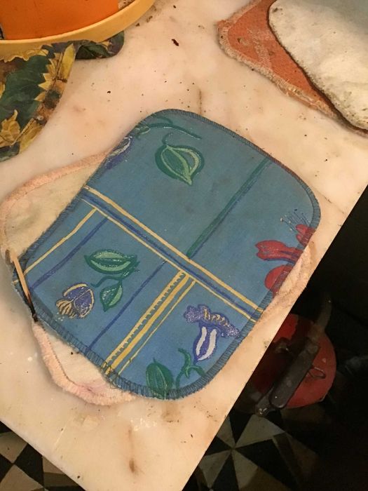 3 pegas de pano diferentes