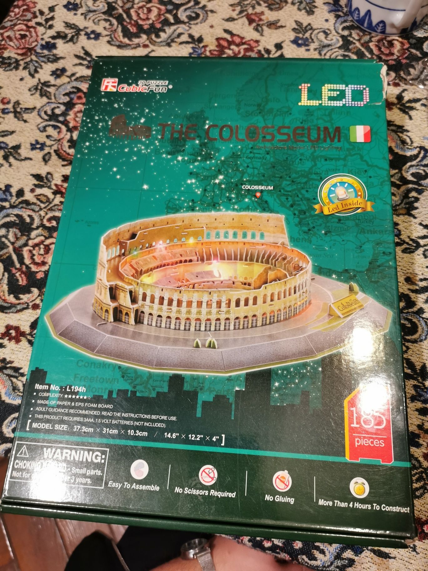 Colosseum led puzzles puzle 3d koloseum