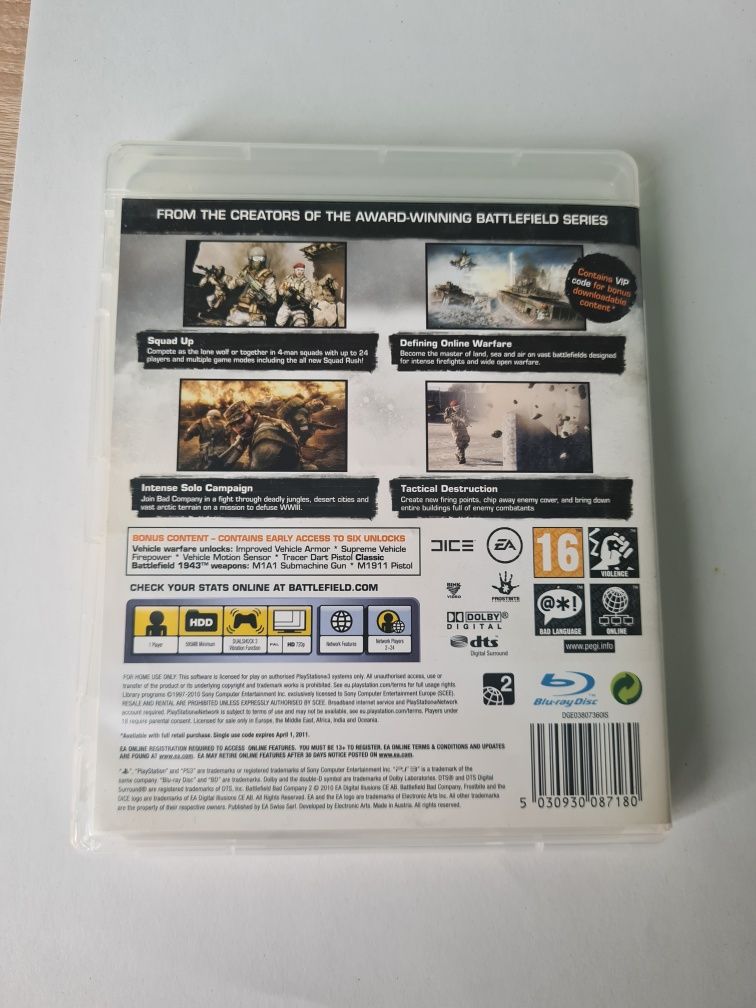 Battlefield Bad Company 2  ps3