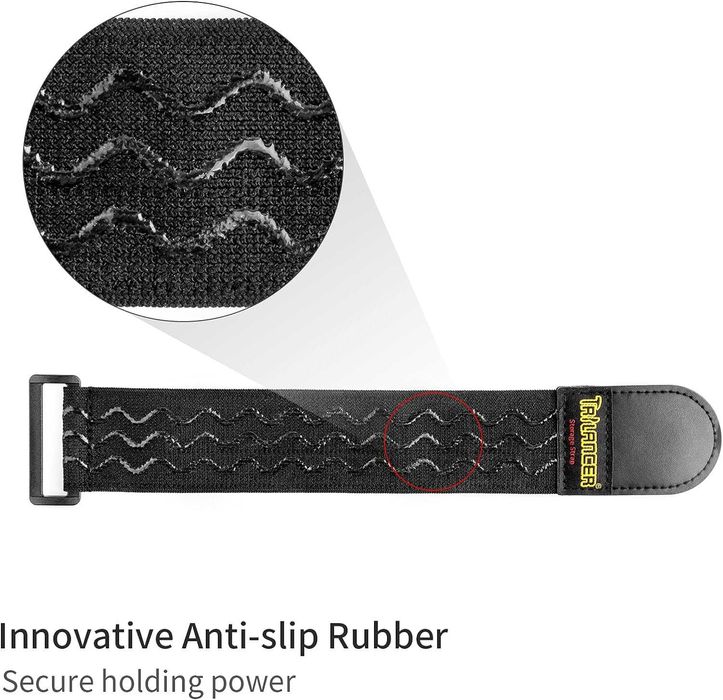 Paski elastyczne z zapięciem na rzepy TRILANCER 30 cm PASY zaciskowe