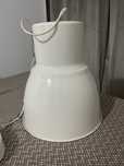Lampa wisząca kremowa industrialna