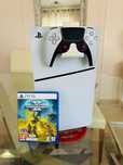 PS5 Slim Standard CD + 2 comandos + Jogo + Extras