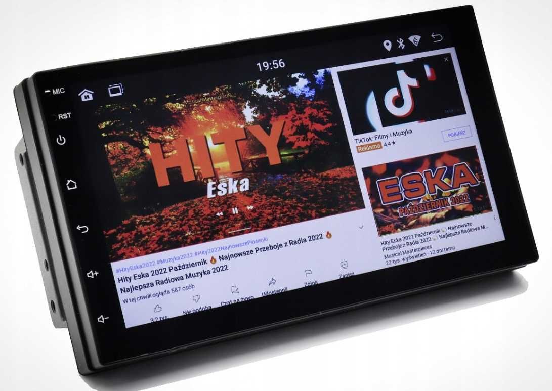 NOWE radio samochodowe 2 DIN 7" ANDROID 14 BT nawigacja USB 2/32 GB