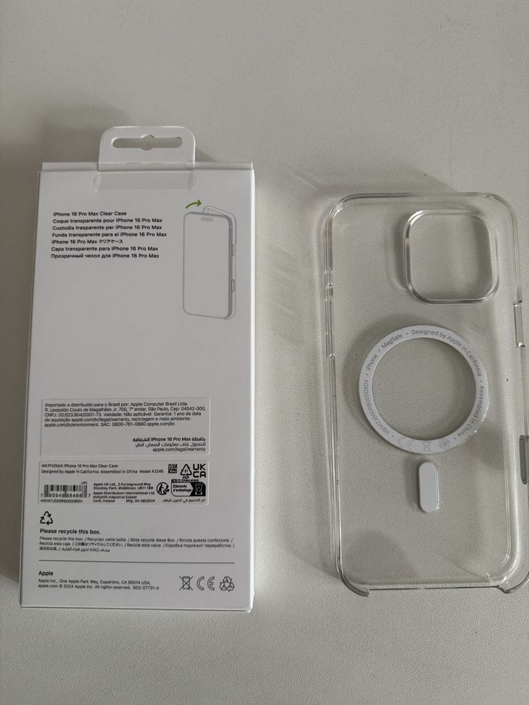 Capa apple iphone 17 pro max