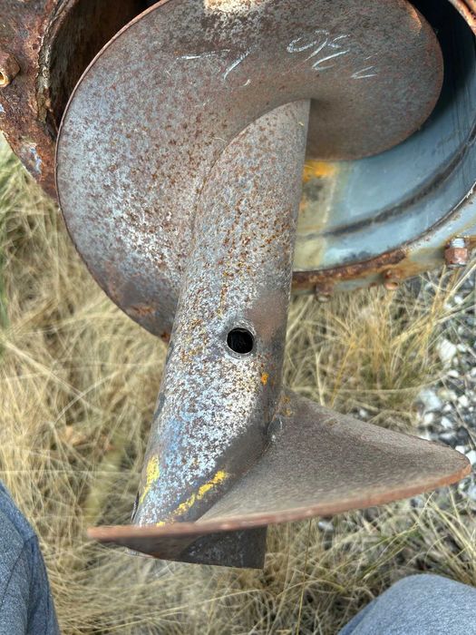 Żmijka do zboża, b.duża, przenośnik ślimakow podajnik, pionowa, 140t/h