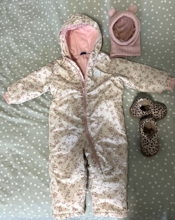 Комбінезон на дівчинку+ взуття шапочка подарунок