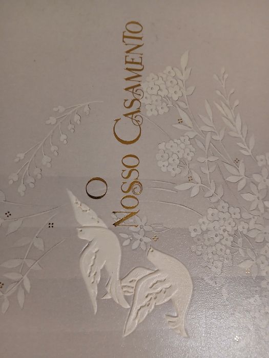 Álbum de casamento novo