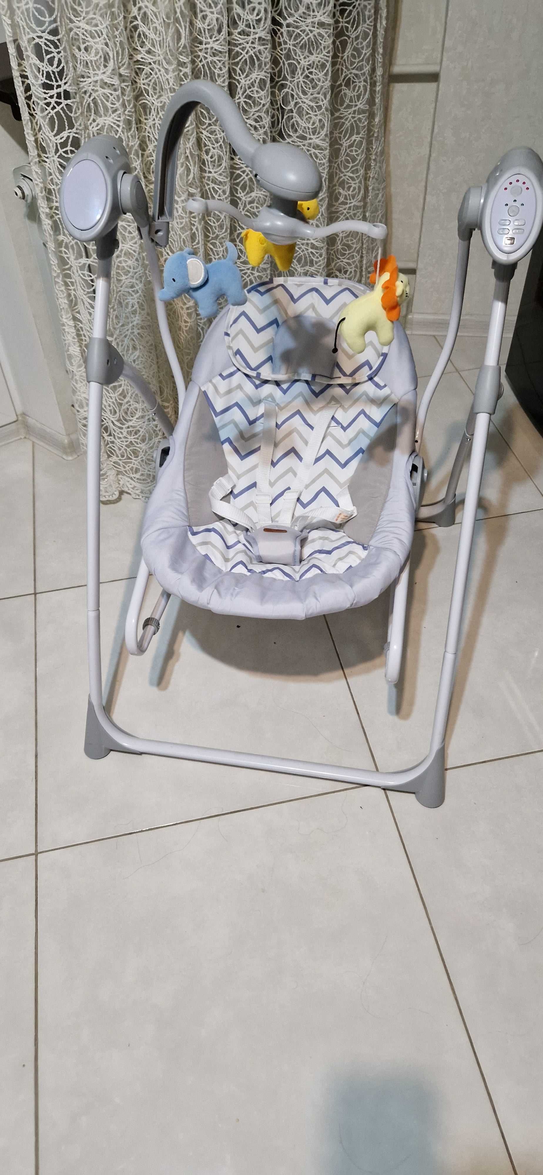 Заколисуючий центр Carrello Nanny 3в1Purple Line