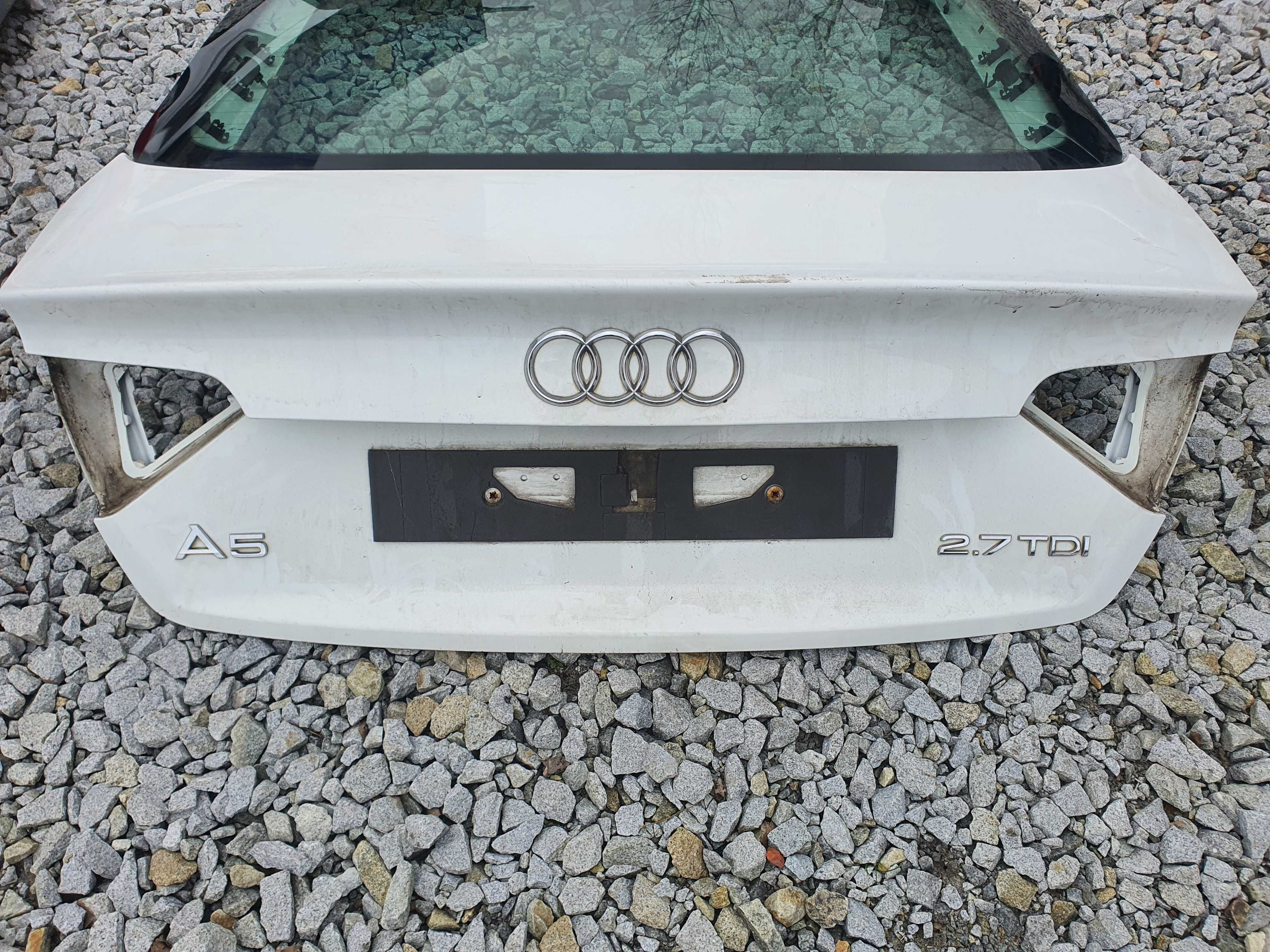 Audi A5 SPORTBACK klapa tył w kolorze białym LY9C ORYGINAŁ!!!