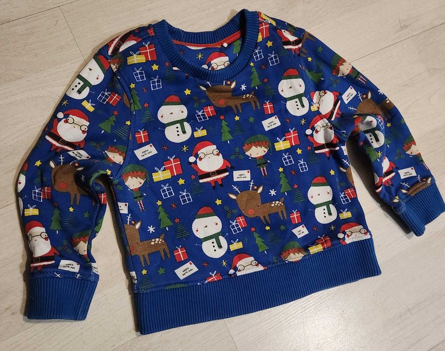 sweter świąteczny mikołaj bluza sweterek 2639