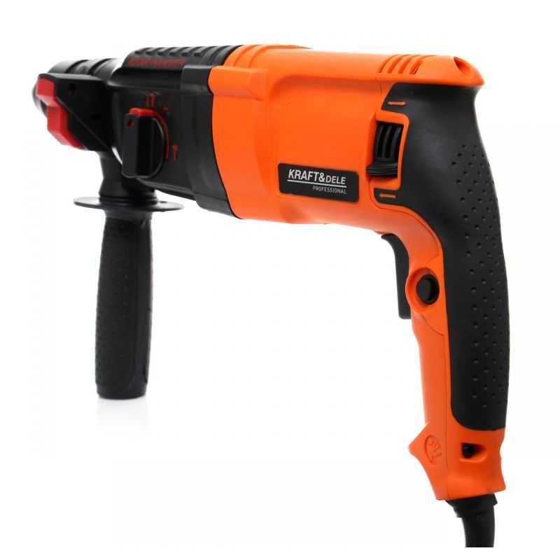 KRAFT&DELE Młotowiertarka 2650w Wiertła Dłuta 2x Główka Miara KD1690