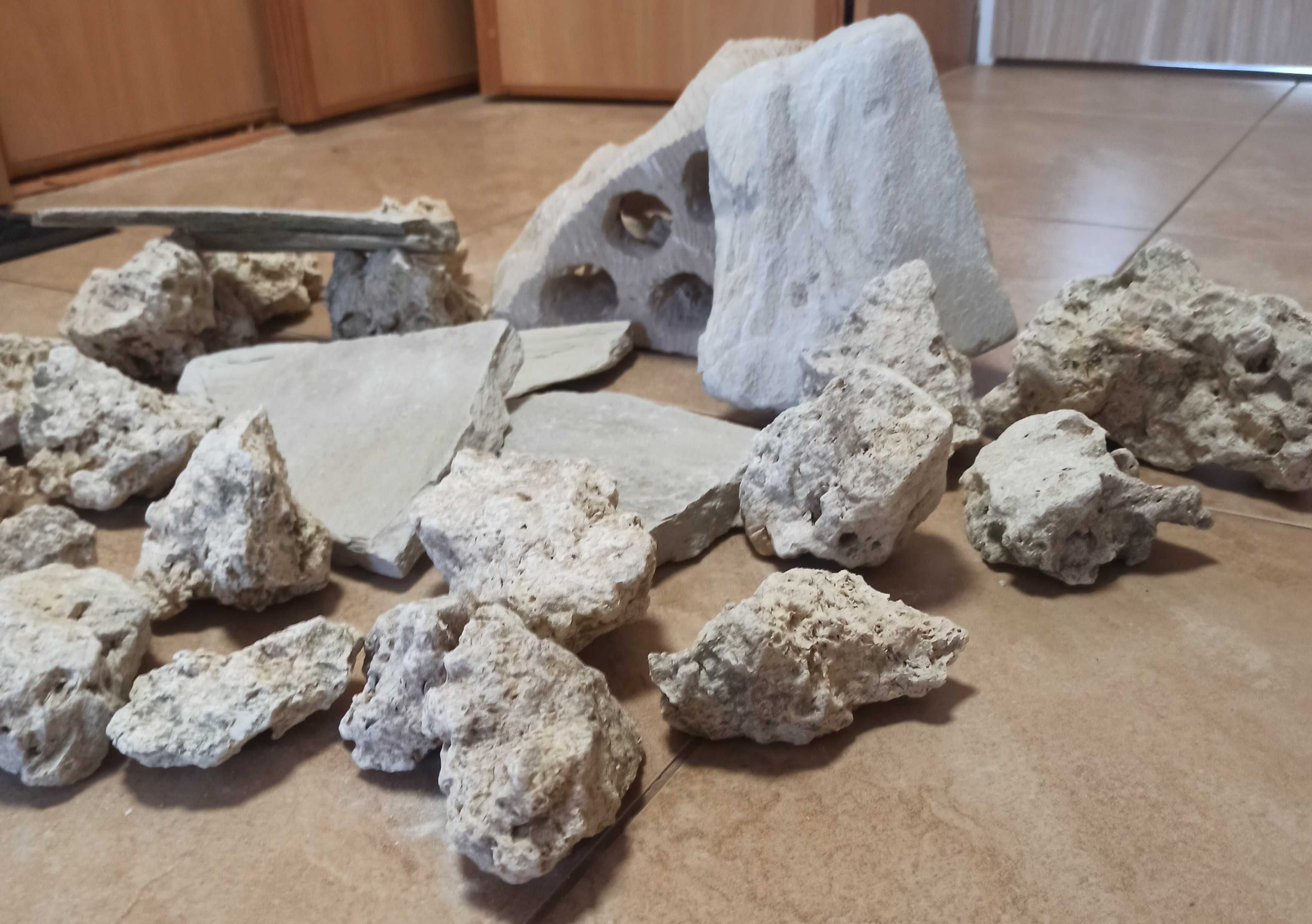 Wapień kamienie akwarystyczne