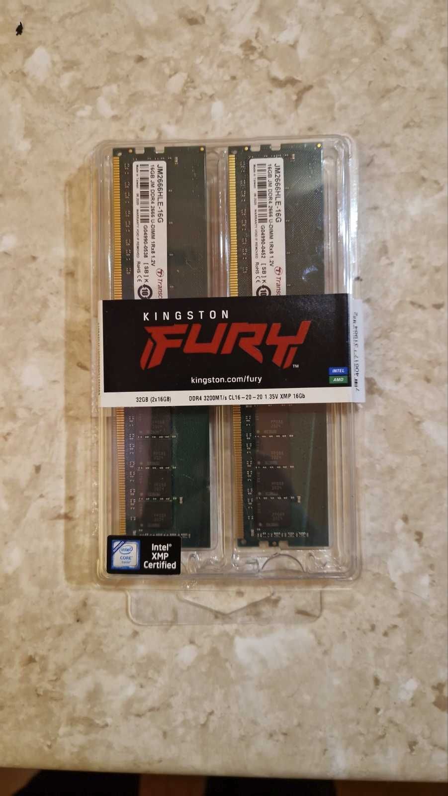 Pamięć RAM Transcend 32 GB (2x16GB) Dual