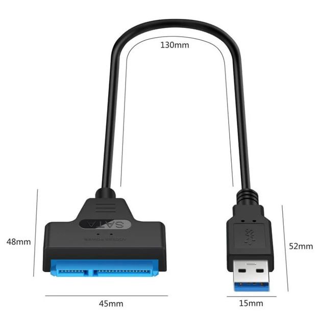 USB 3.0 to SATA Переходник для SSD и 2.5" HDD