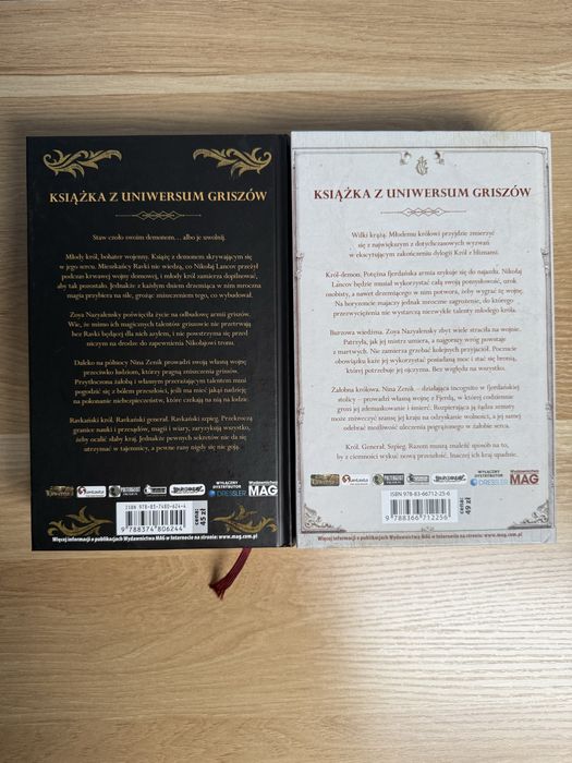 król z bliznami i rządy wilków, dylogia nikolai leigh bardugo