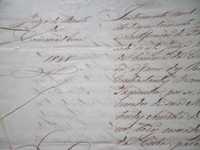 Documento : Manuscrito com 22  Páginas. Selos 'Brancos'.  Ano  1848